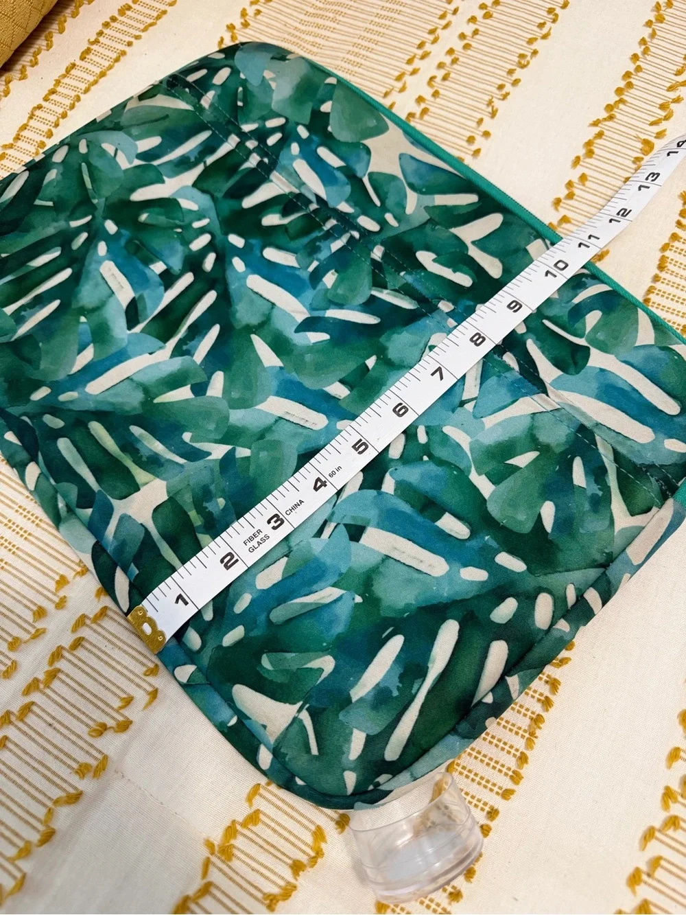Tropical Teal Laptop Pouch